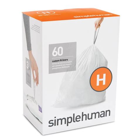 simple human h bags dupe|simplehuman bags.